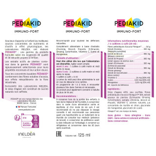 PEDIAKID® IMMUNO-FORT- Renforce les défenses naturelles