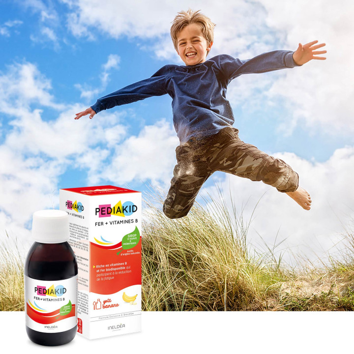 PEDIAKID® FER + VITAMINES B - Enhances iron intake