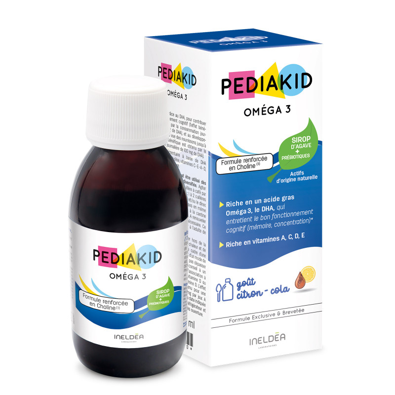 Pédiakid - Sirop Omega 3 - Complément enfant