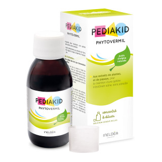 PEDIAKID® Phytovermil - Helps keep a healthy intestinal environment PEDIAKID® Phytovermil - Helps keep a healthy intestinal environment