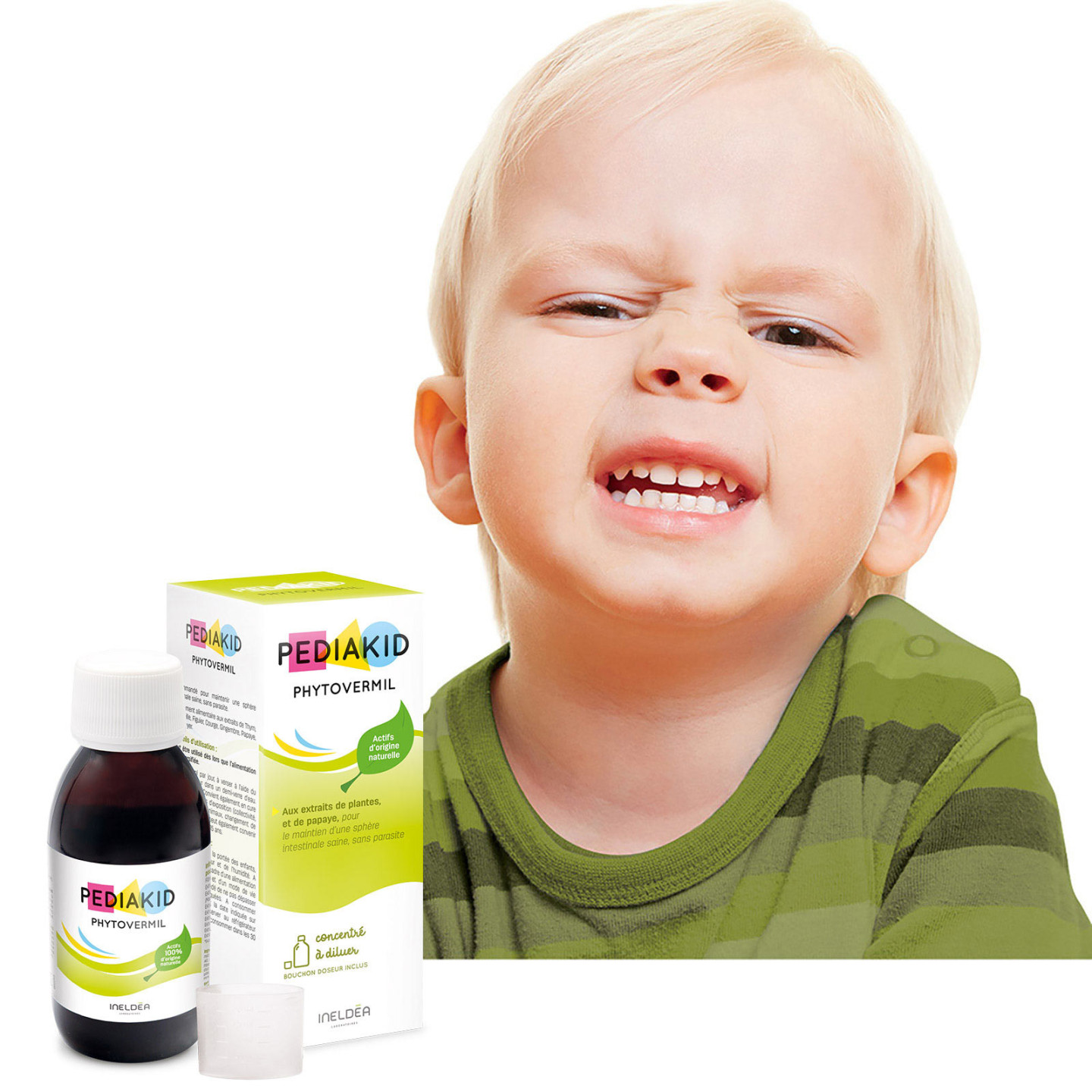 PEDIAKID® Phytovermil - Helps keep a healthy intestinal environment