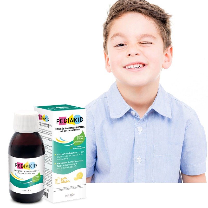 PEDIAKID® Nausées-Vomissements Mal des transports - Reduces nausea PEDIAKID® Nausées-Vomissements Mal des transports - Reduces nausea