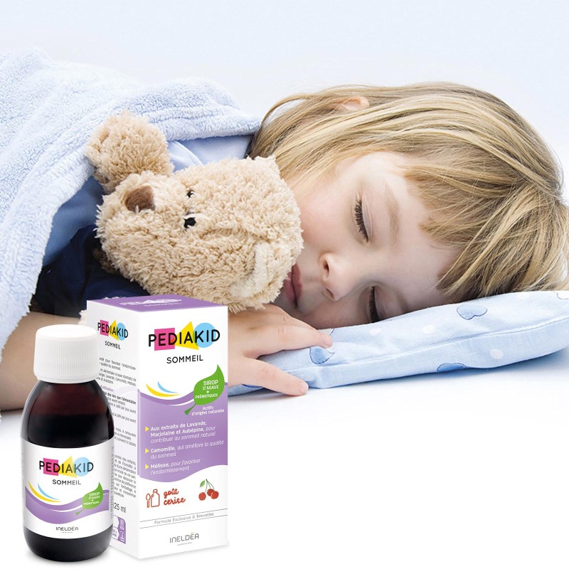 Sirop sommeil enfants - Camomille, Mélisse - aux plantes - Pediakid