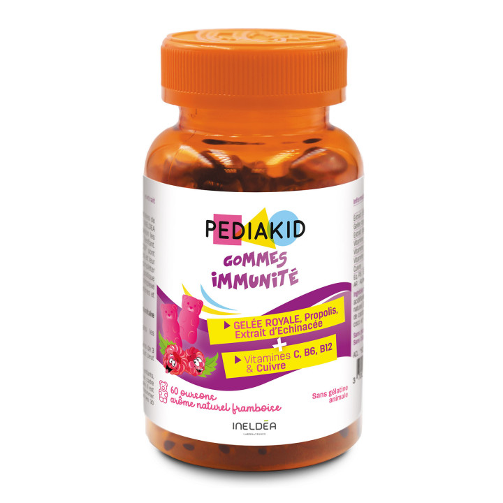 PEDIAKID® Gommes Immunité - 60 gummies