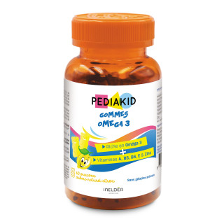 PEDIAKID® Gommes Oméga 3 - 60 gummies