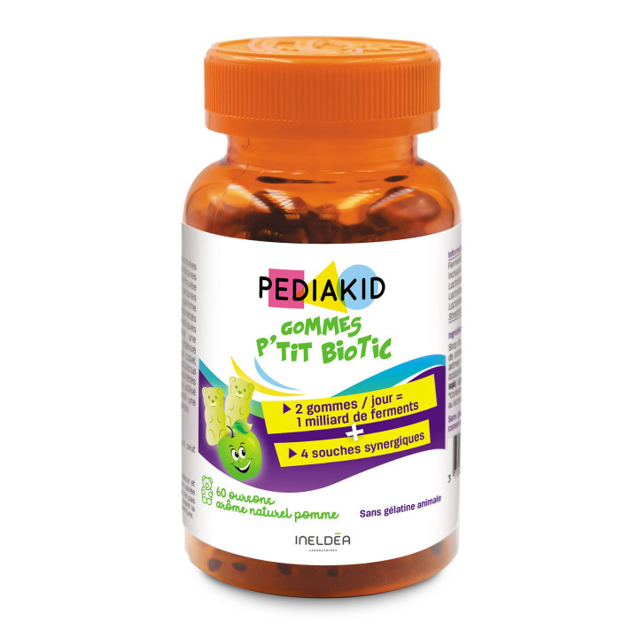PEDIAKID® Gommes Probiotiques - Helps sustain the intestinal flora