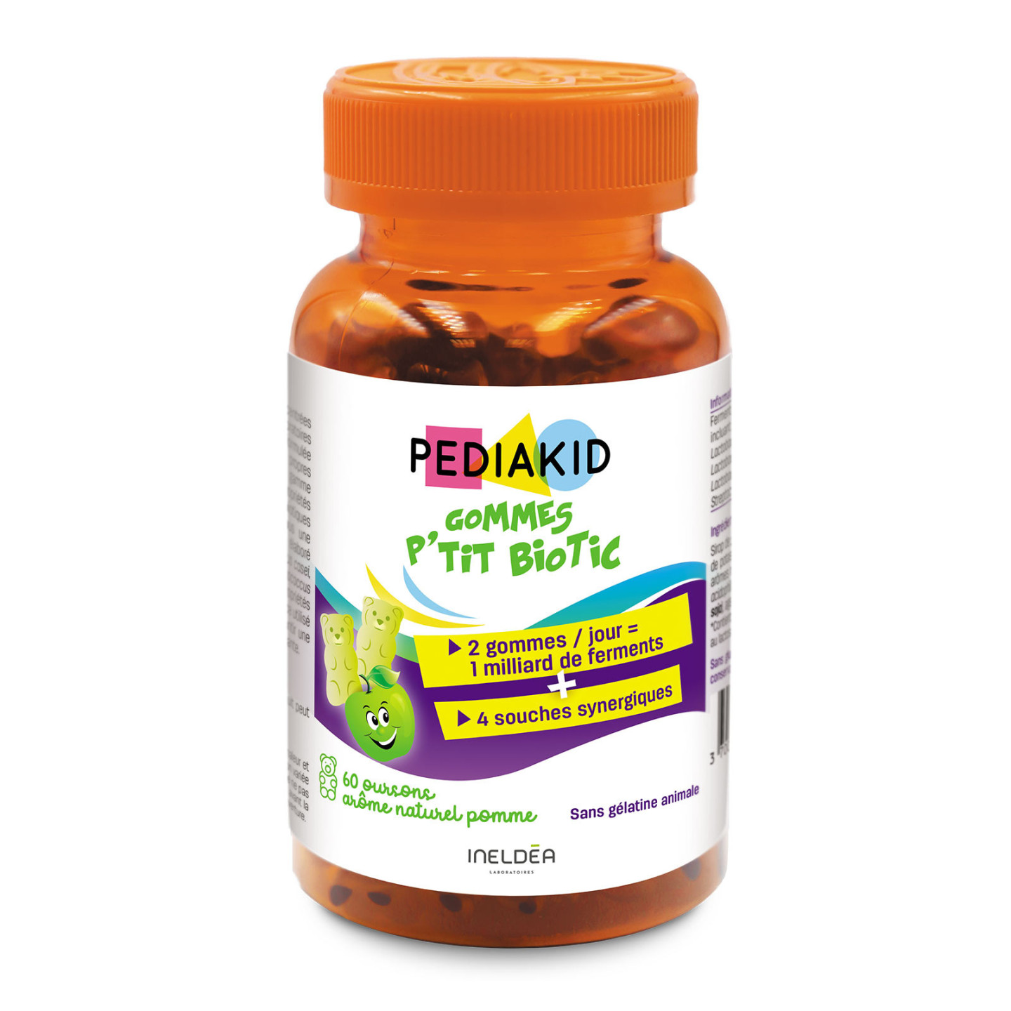 PEDIAKID® Gommes Probiotiques - Helps sustain the intestinal flora
