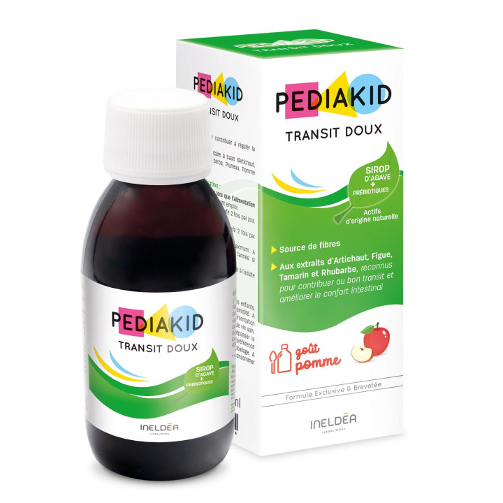 PEDIAKID® TRANSIT DOUX - Régularise le transit - Etui de 125ml