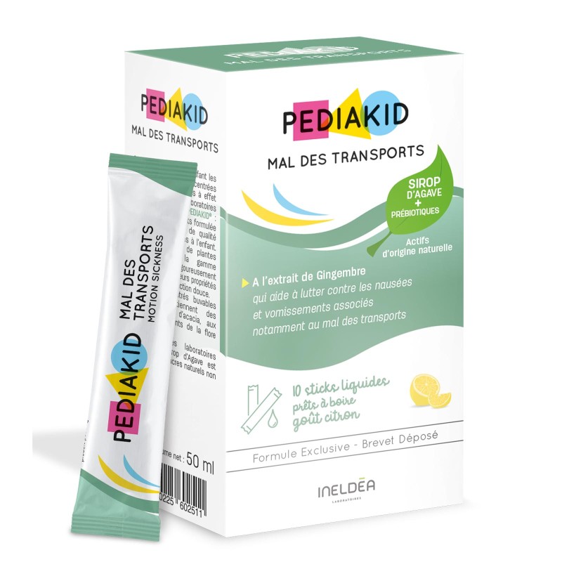 PEDIAKID® Mal des transports : Liquid stick format PEDIAKID® Mal des transports : Liquid stick format