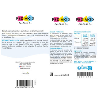 PEDIAKID® CALCIUM C+ - Powder sticks