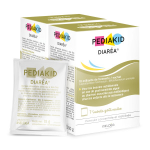 PEDIAKID DIAREA - probiotiques pour enfants - Lot de 2