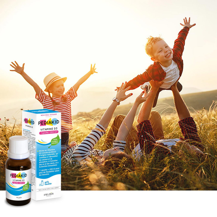 PEDIAKID® VITAMINE D3 - Enhances vitamin D intake