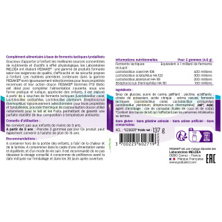 PEDIAKID® Gommes Probiotiques - Helps sustain the intestinal flora