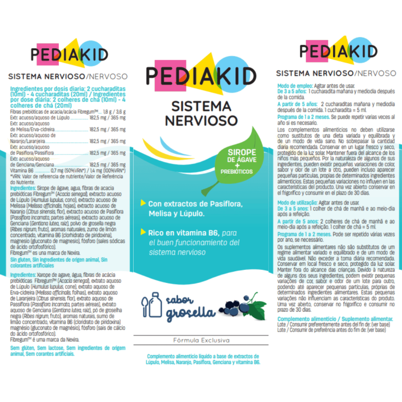 PEDIAKID® NERVOSITE - Favorise l'apaisement et réduit l'agitation PEDIAKID® NERVOSITE - Favorise l'apaisement et réduit l'agitation