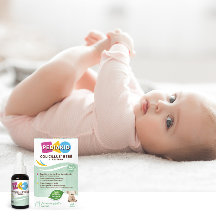 PEDIAKID® Colicillus® Bébé L. Reuteri+ - Limite les contractions abdominales