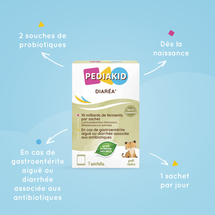 PEDIAKID DIAREA® - En cas de diarrhée – Dès la naissance