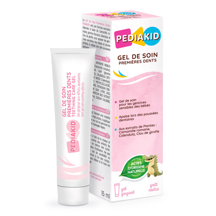 PEDIAKID® Gel de soin Premières Dents - Soothes dental growth