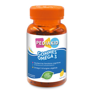 PEDIAKID® Gommes Oméga 3 - 60 gummies