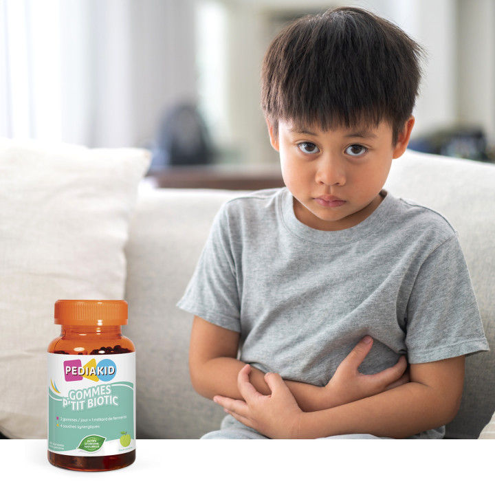 PEDIAKID® Gommes P'tit Biotic - Contribue à soutenir flore intestinale