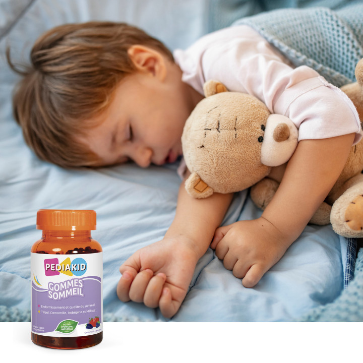 PEDIAKID Gommes Sommeil - Favorise la détente & l'endormissement