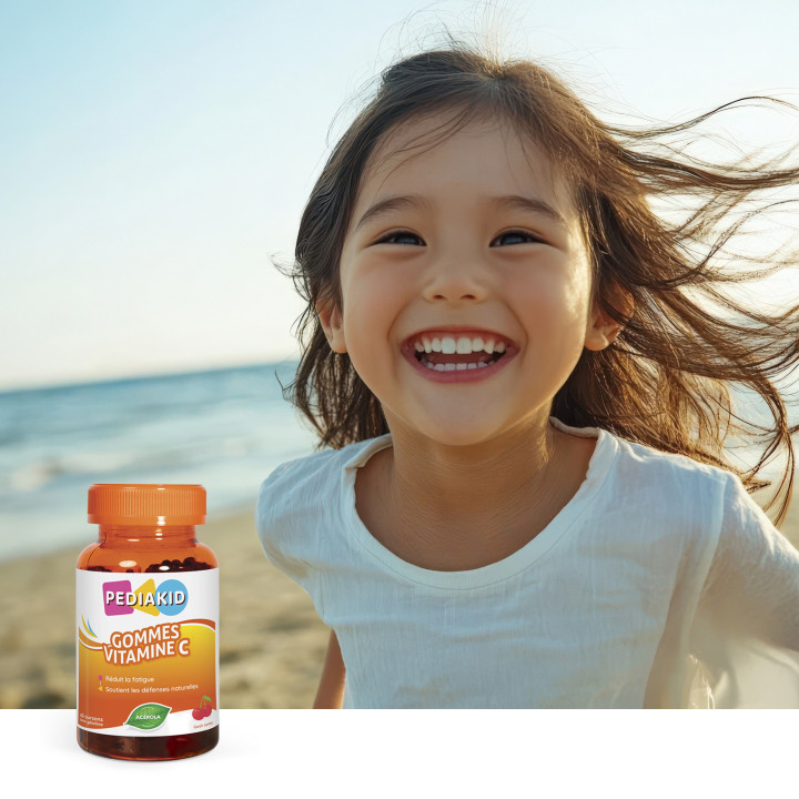 PEDIAKID® Gommes Vitamine C - 60 gummies
