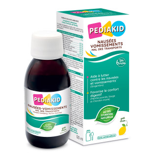 PEDIAKID Nausées-Vomissements Mal des transports - 125ml - Goût citron