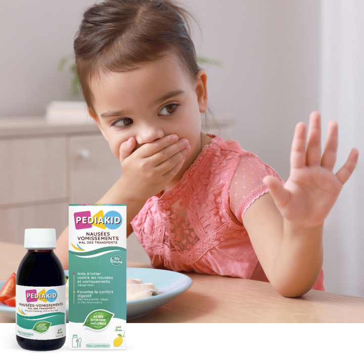 PEDIAKID® Nausées-Vomissements Mal des transports - Reduces nausea