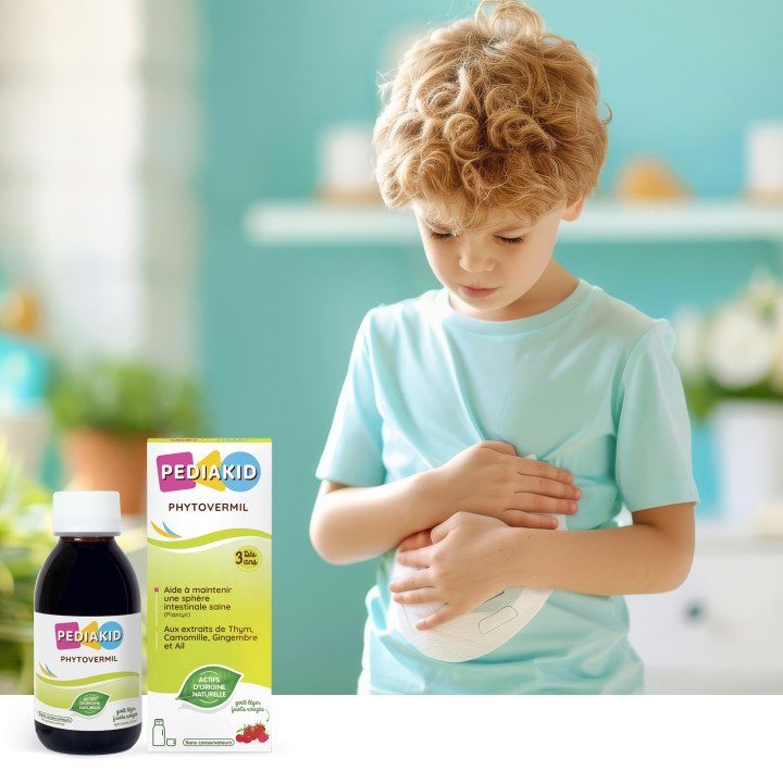 PEDIAKID® Phytovermil - Helps keep a healthy intestinal environment