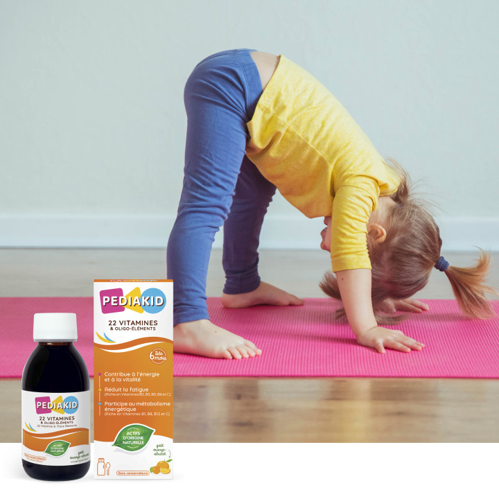 PEDIAKID® 22 Vitamines et Oligo-éléments - Optimise les apports