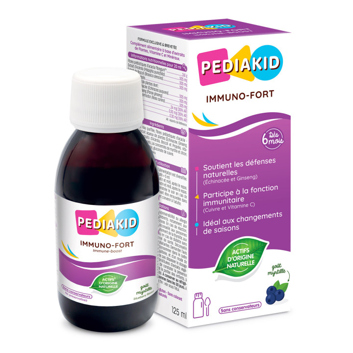 PEDIAKID® IMMUNO-FORT- Renforce les défenses naturelles