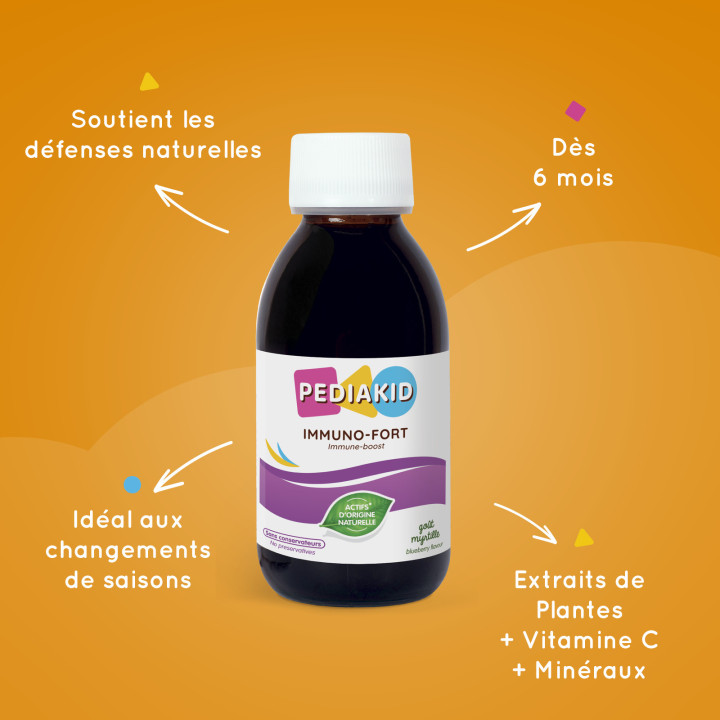 PEDIAKID® IMMUNO-FORT- Renforce les défenses naturelles