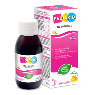 PEDIAKID® NEZ-GORGE - Dégage les voies respiratoires - 125 ou 250ml