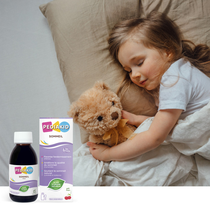 PEDIAKID® SOMMEIL - Favorise l'endormissement - Flacon 125 ou 250ml