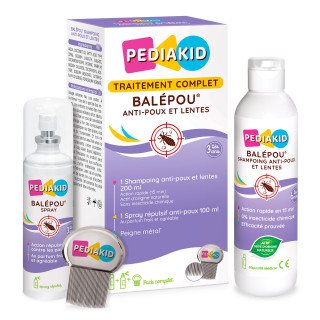 Traitement Complet Balépou® Anti-poux et Lentes