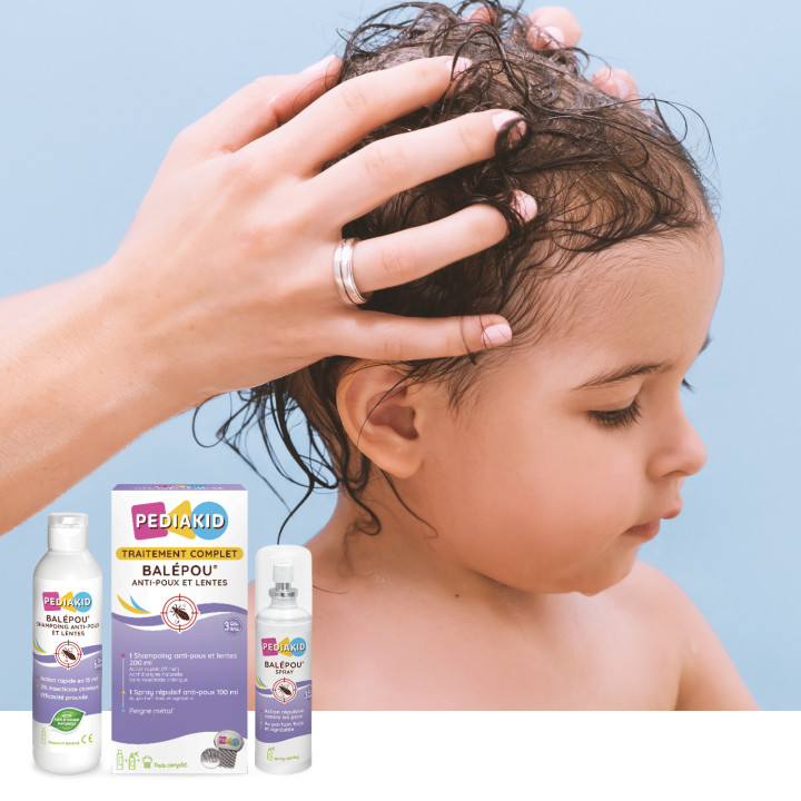 PEDIAKID Balépou® Anti-poux et Lentes - Traitement Complet