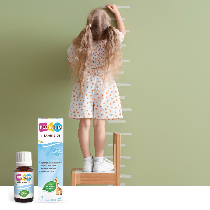 PEDIAKID® Vitamine D3 - Optimise les apports en vitamine D - 20ml