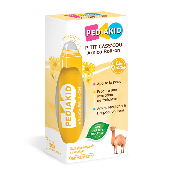 PEDIAKID P’TIT CASS’COU – Roll-on apaisant dès 6 mois
